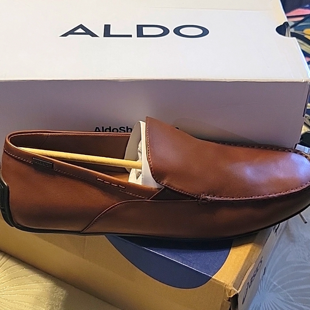 ALdo leather driver